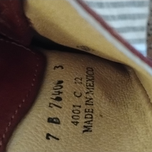 Frye Women's Ankle Brown Leather Boots Sz 7 B - Picture 6 of 7